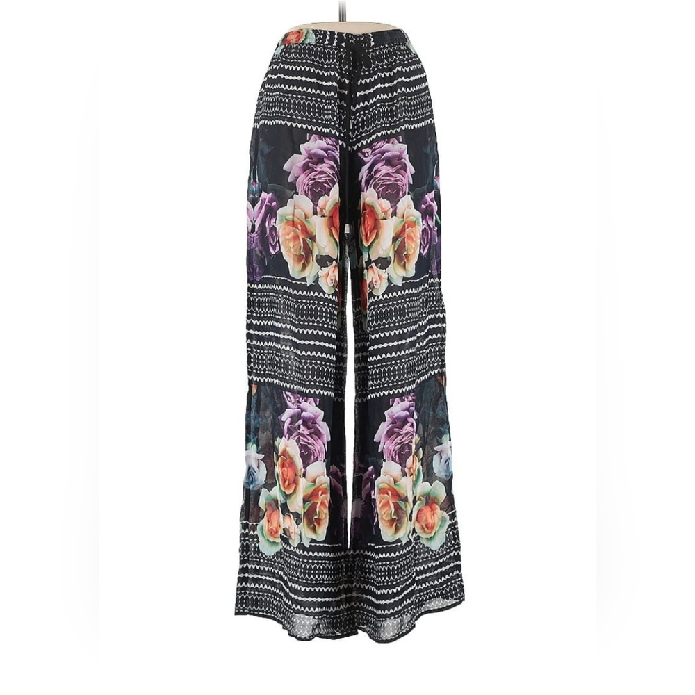 NWOT Nicole Miller Artelier Wide-Leg Palazzo Pants